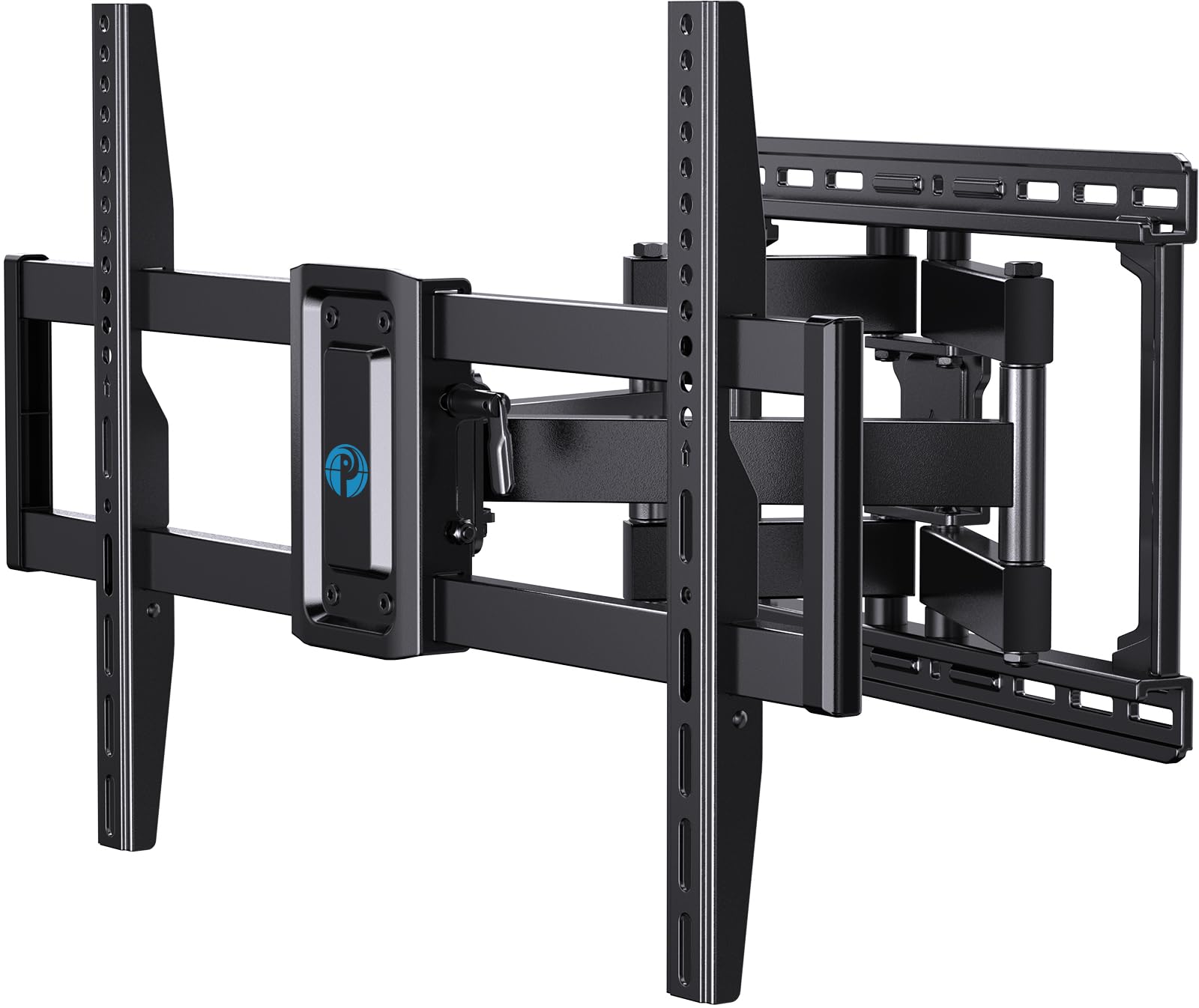 Pipishell Full Motion TV Wall Mount for 37-75 inch Flat/Curved TVs up to 100lbs, Wall Mount TV Bracket Swivel and Tilt, TV Mount Fits 8/12/16" Wood Studs, Max VESA 600x400mm, PILF3