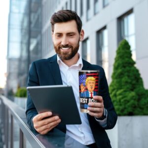 AREOK Best Boss Gifts for Men, Boss Day Gifts for Boss Men - Best Boss Ever Tumbler Cup, Funny Boss Gifts for National Boss Day, Male Boss Birthday Gifts for Men Happy Cool Gifts for Bosses Day