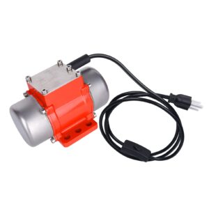 putec vibration motor mini vibrating motors industrial concrete vibrator with switch and us plug single phase 110v 20w 3600rpm