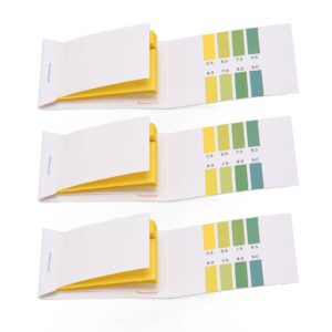 3 Sets PH Test Strips, Amniotic Fluid Test Strip Maternity Home High Sensitivity Feminine PH Test Strips Test Paper Extensive Test Paper Litmus Test Paper PH Soap Making Testing