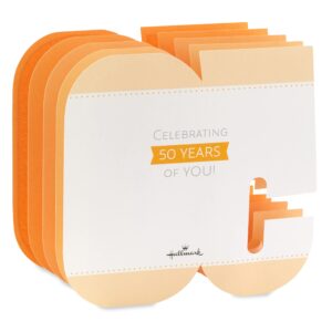 Hallmark Paper Wonder Pop Up 50th Birthday Card (Celebrating You)