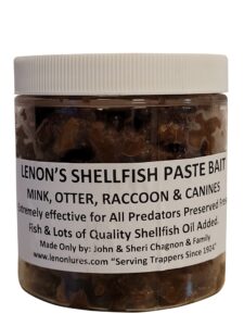 lenon's shellfish paste trapping bait (8 oz jar)