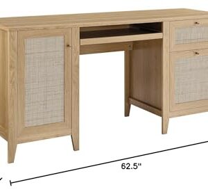 Modway Soma Desk, Oak, 63"