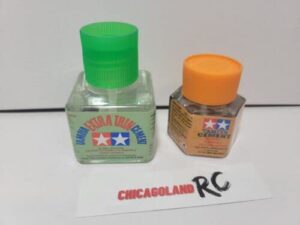 2 pack 87038 extra thin cement 40 ml and 87012 plastic modeling cement 20ml model includes chicagoland rc coupon