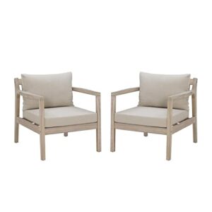 linon teagon bge nat side chair 2pc