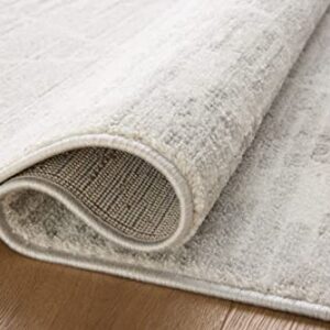 Loloi II Kamala Collection KAM-02 Ivory/Silver 7'-10" x 10' Area Rug