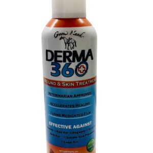 Groom's Hand Derma 360 Hoof Wound and Skin Treatment Spray 7oz.