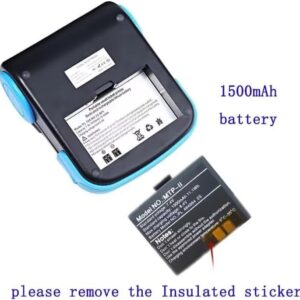 NOT for ios/ipad/MAC,80mm android portable bluetooth Receipt thermal Printer, mobile wireless 3 inch Ticket Bill invoice pos Printer for store small business,compatible with Windows/android