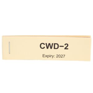 mira safety cbrn detection paper for chemical warfare agents | color-changing test strips for g agents, v agents, and h agents (cwd-2)