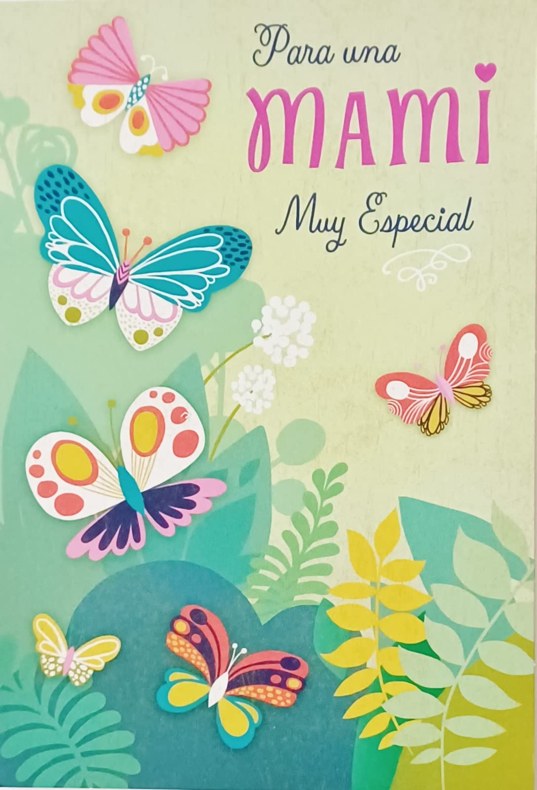 Greeting Card Para Una Mami Muy Especial Feliz Cumpleanos - Happy Birthday Mommy in Spanish Espanol