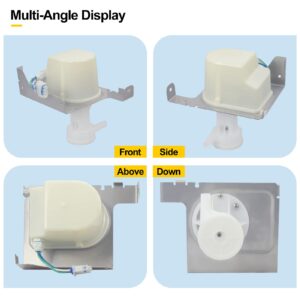 ZATUX 2217220 Ice Maker Circulation Pump Assembly Compatible with Whirl-Pool G-E Replaces Water Pump WP2217220 2185531 AP6006664 PS11739740 WR57X10028