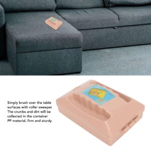 Carpet Sofa Sweeper, Double Roller Remove Debris Table Sweeper Cleansing Brush for Desktop Bed Carpet