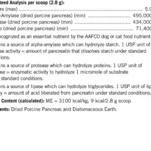 Pancreatic Enzymes for Dogs (Thomas Pet Bio Case Same Formula) - Lots of Love Pet Products - 12 Oz Powder