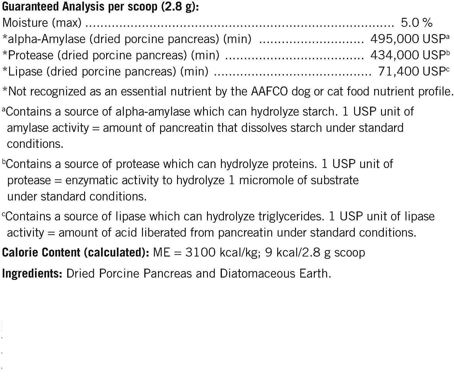 Pancreatic Enzymes for Dogs (Thomas Pet Bio Case Same Formula) - Lots of Love Pet Products - 12 Oz Powder