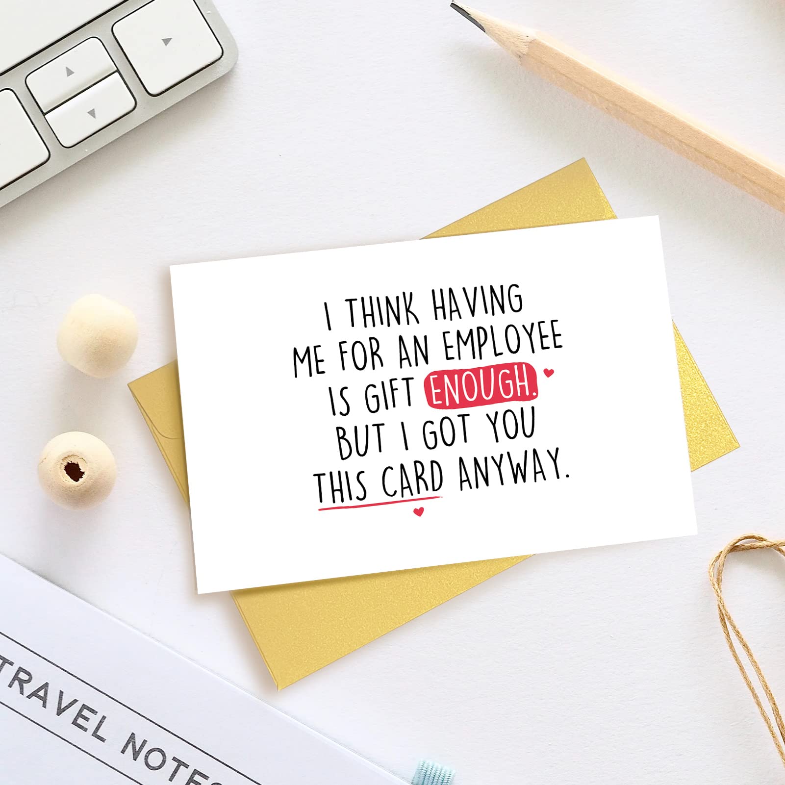 Funny Boss Day Card for Boss, Happy Boss Day Card for Boss Lady, Boss Birthday Card from Employee, Gift for Boss, Boss Going Away Card