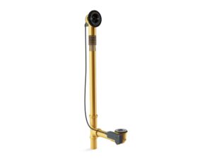 kohler pureflo™ brass cable drain 45" cable