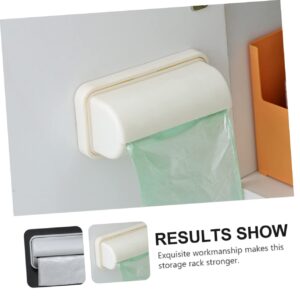 CORHAD Plastic Container 3 pcs Plastic Dispenser Cases Adhesive Mount Mounted Garbage Wall Container Bag Holder Bags Containers Storage Trash Plastic Containers