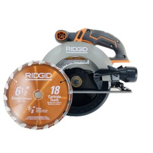 RIDGID 18V Cordless 6 1/2 in. Circular Saw (Tool Only)