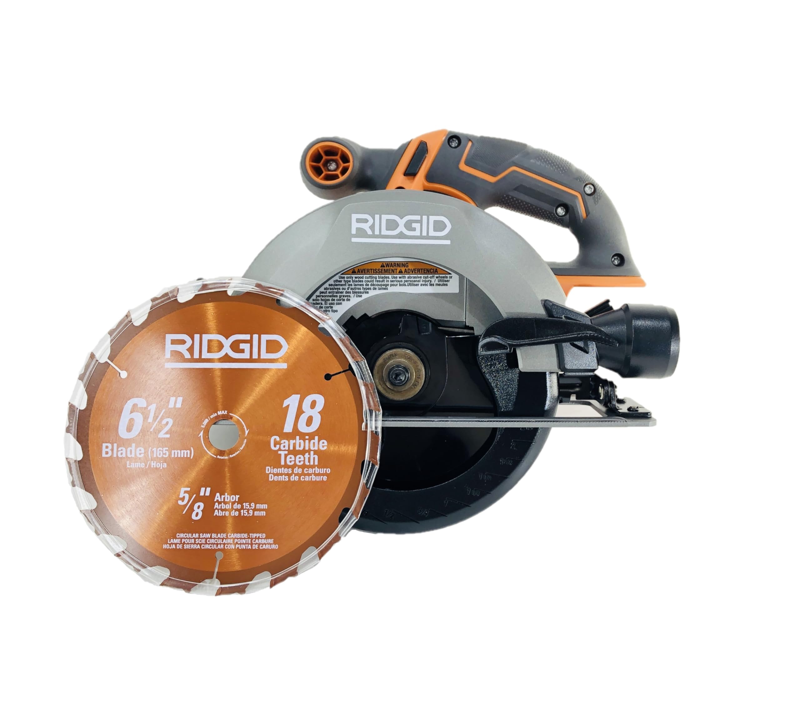 RIDGID 18V Cordless 6 1/2 in. Circular Saw (Tool Only)