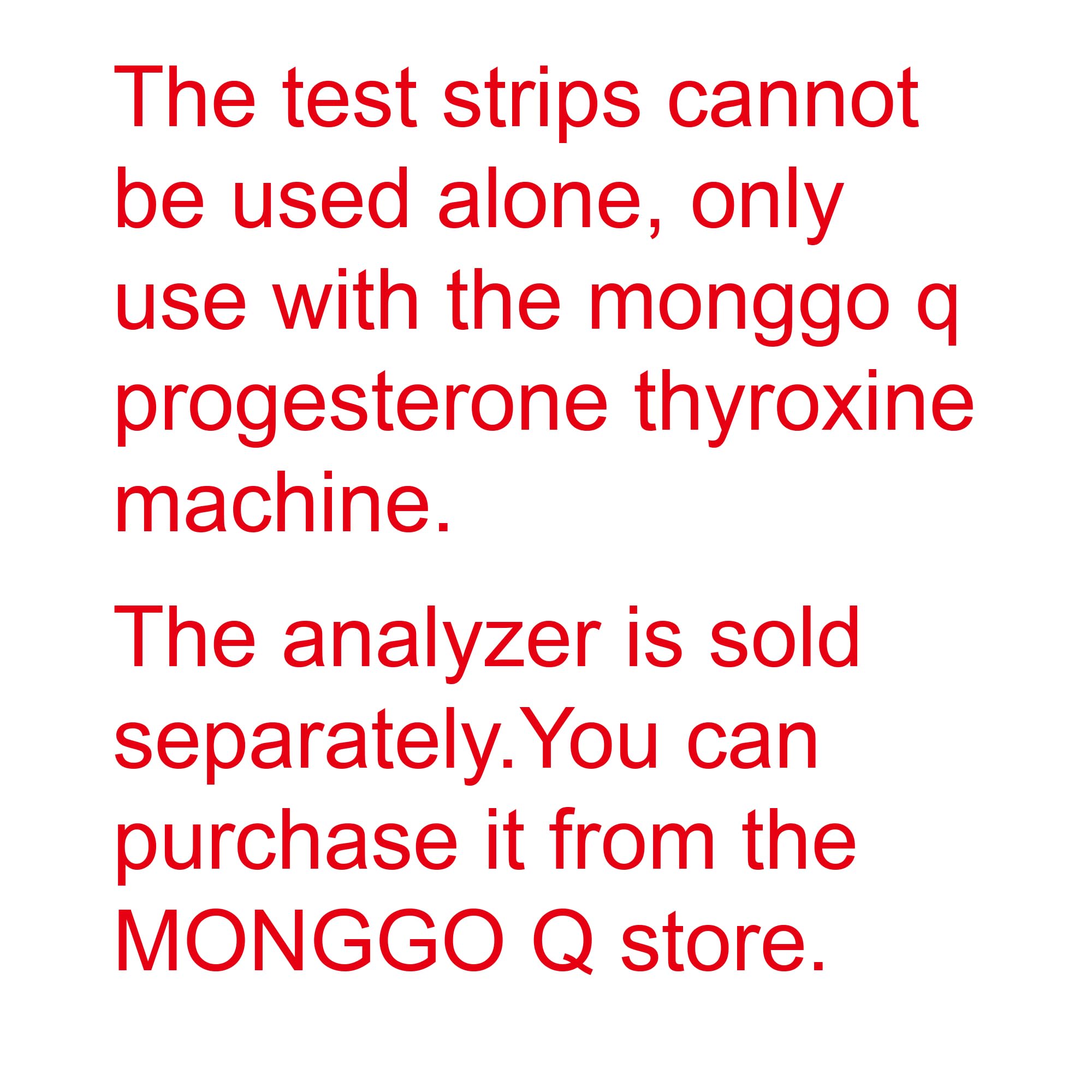 MONGGO Q 10Pcs Canine Progesterone Test Kit for Dog, only Progesterone Machine (Analyzer)