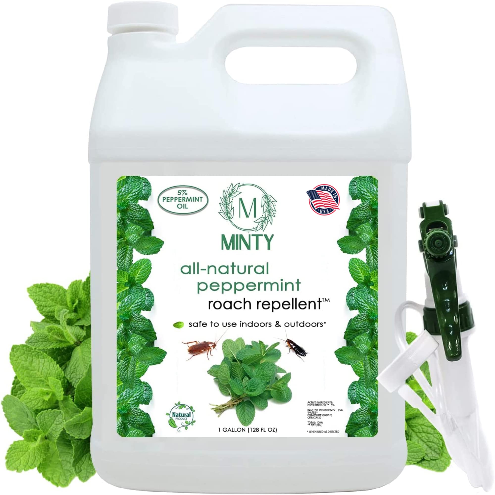 Minty Roach Repellent, 128 fl oz