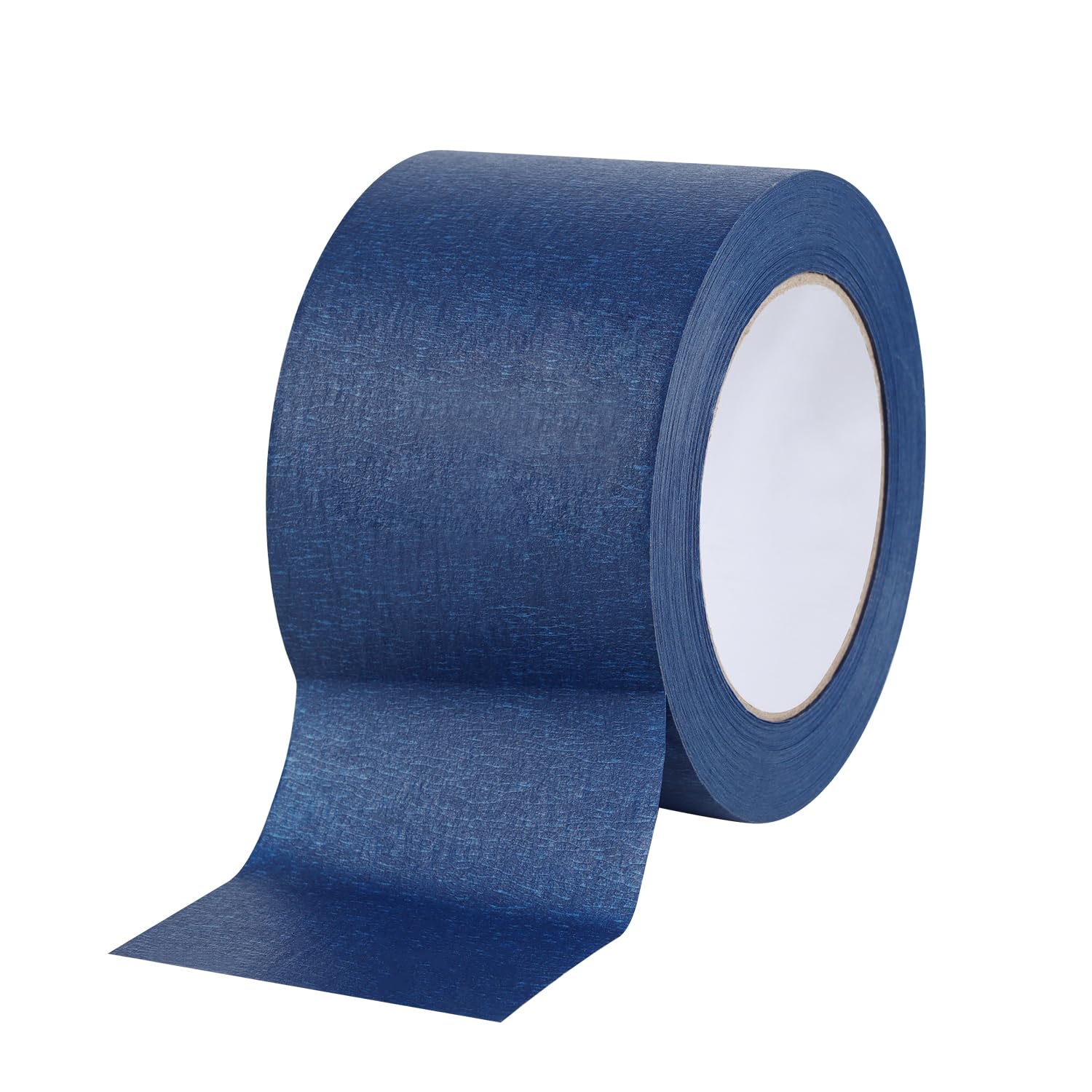 Lichamp Wide Masking Tape 3 inches, 1 Pack Blue Painters Tape Blue Masking Paper, 3 inches x 55 Yards x 1 Roll