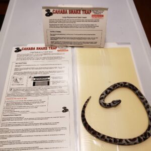 Cahaba Snake Trap, Large Replacement Catch Inserts (Glue Board) 6 Pack