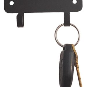 The Metal Peddler Miniature Motorcycle - Key Holder for Wall - XS 3.5 Inch - Made in USA