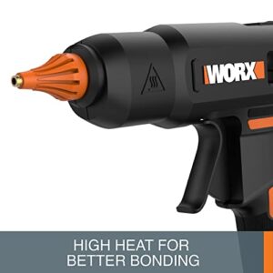 Worx 20V Power Share Full-Size Hot Glue Gun WX045L - (Battery & Charger Included)