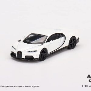 Bugatti Chiron Super Sport White 1/64 Diecast Model Car by True Scale Miniatures MGT00440