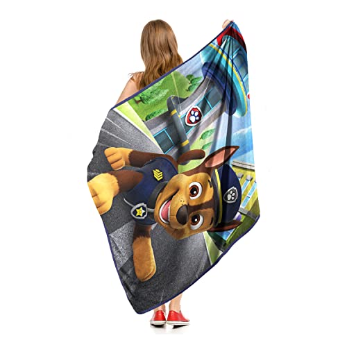 Northwest Paw Patrol Micro Raschel Throw Blanket, 46" x 60", Chase Your Dreams