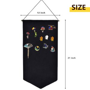 Mi Ya Mi Lai 2 Pcs Pin Board for Enamel Pins,Enamel Pin Display Banner,pin Collection Board,pin Display Board,Enamel Pin Banner for enamel pins,Pin Organizer,Trading Pin Display Case.