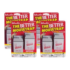 intruder the better mousetrap™, pack of 8 traps