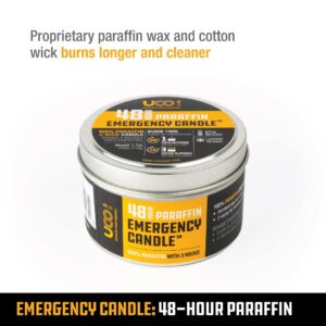 UCO Emergency Candle, Paraffin, 48 Hour