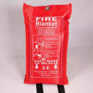 Fire Emergency Set !3ft Ladder + Fire Blanket for Home - Rescue Kit - Fire Escape