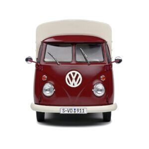 solido 421182320 1:18 Volkswagen T1 Pick-UP Porsche Service RED 1950