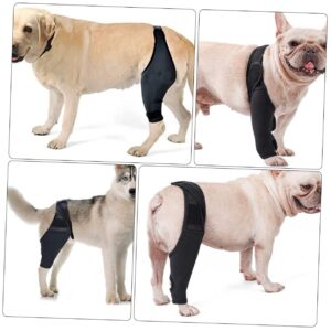 Balacoo Leg Sleeves Puppy Knee Brace Dog Leg Support Paw Balm Dogs Lick Safe Dog Braces for Dogs Knee Support Dog Recovery Sleeve Dog Leg Sleeve Dog Care Pet Mesh Fabric Leg Brace