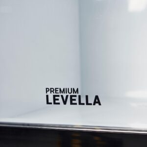 PremiumLevella Glass Door Display Refrigerator 10.0 cu ft Commercial Beverage Cooler Merchandiser With Sleek LED Light Strip