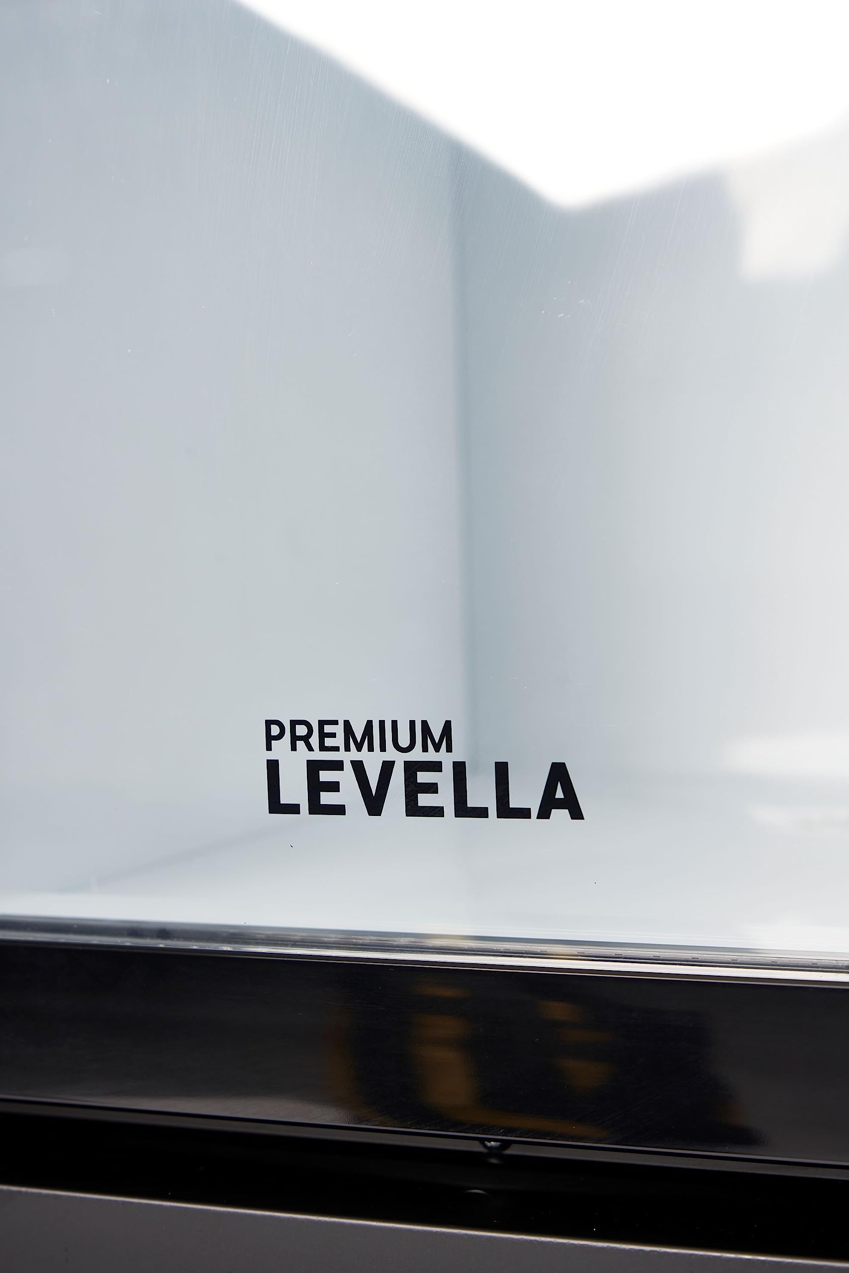 PremiumLevella Glass Door Display Refrigerator 10.0 cu ft Commercial Beverage Cooler Merchandiser With Sleek LED Light Strip