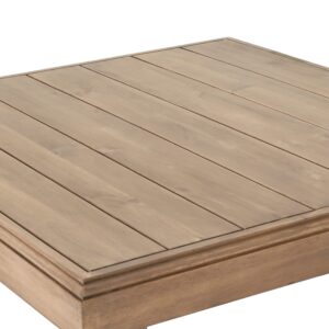 Christopher Knight Home Westchester Square Coffee Table - Acacia Wood - Brown Wash