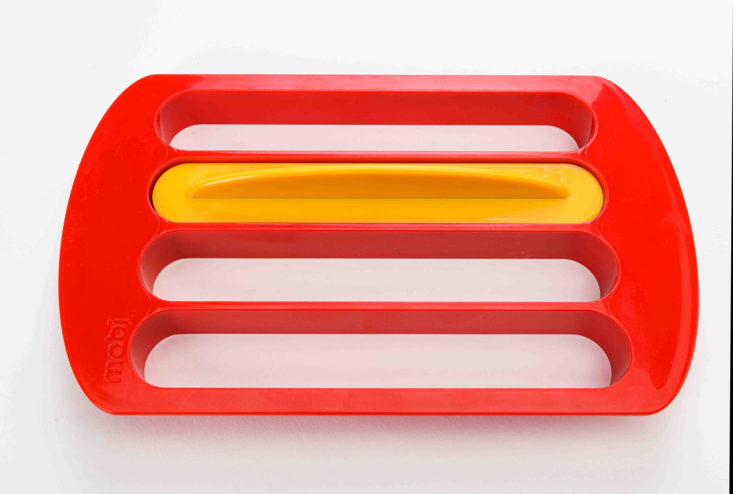 Mobi-The New Cool Way to Eat a Hamburger- Hot Dog Shaped Burger Mold