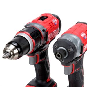 CRAFTSMAN V20 Cordless Hammer Drill and Impact Driver, Power Tool Combo Kit, 2 Batteries and Charger Included (CMCK220D2)