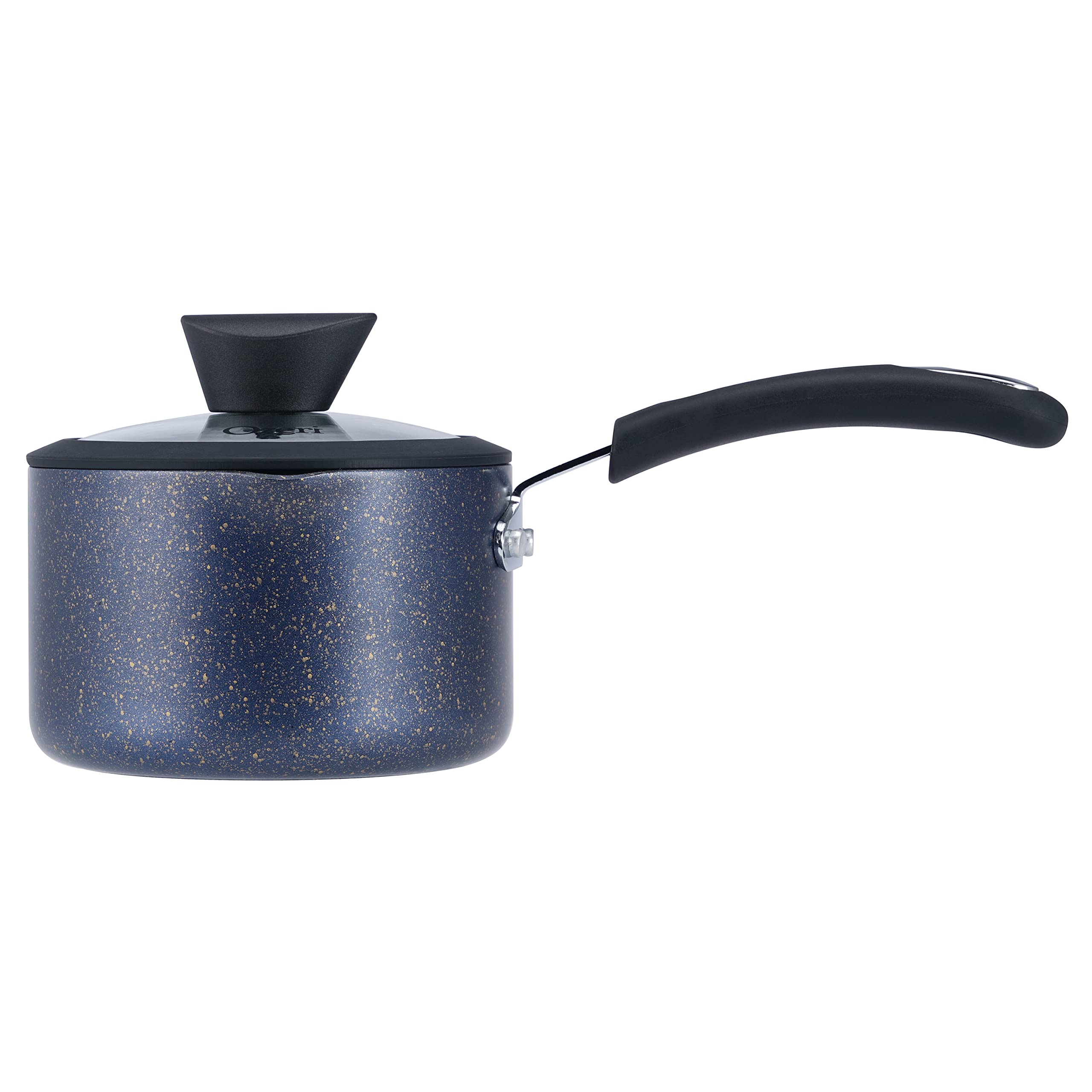 The All-In-One Stone Saucepan and Cooking Pot by Ozeri - 100% APEO, GenX, PFBS, PFOS, PFOA, NMP and NEP-Free German-Made Coating