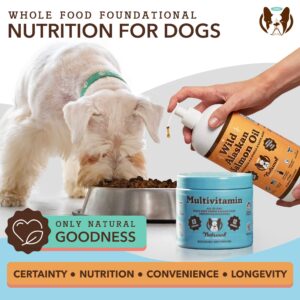 Natural Dog Company Multivitamin and Calming Supplement Bundle, Daily Nutrients and Anxiety Relief for Dogs, Support Joint Health, Skin & Coat, Reduce Stress from Noise & Travel, Essential Vitamins