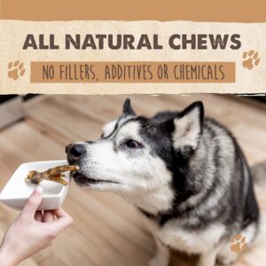 Mighty Paw Naturals Chicken Feet Dog Treats (30 Pack) | 100% Natural Dehydrated Chicken Feet for Dogs. Dried Chicken Feet for Dogs and Pets. Single Ingredient Chews