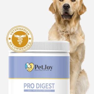 PetJoy - Balance Advanced Probiotic for Dogs | Pro Digest Soft Chews for Gut Health | DE111 | Gut Flora, Digestive Health, Occasional Diarrhea & Bowel Support | Small & Large Breeds | 60 Count