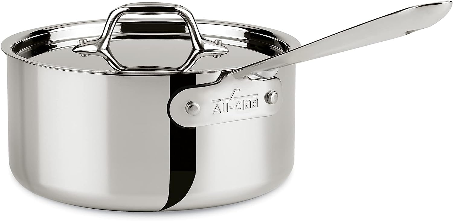 All-Clad Stainless Sauce Pan - 3 qt