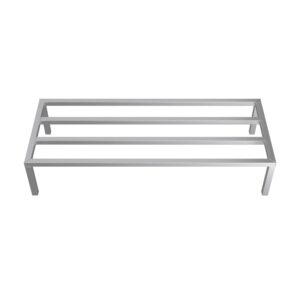 Krollen Industrial 60'' x 24'' x 12'' Aluminum Dunnage Rack - 1850 lb. Capacity