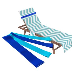 4 pack towel bands, towel bands for beach chair, rubber towel clips for pool chair, must haves beach & cruise accessories, towel holder for cruise chairs, perfect alternatives for towel clips