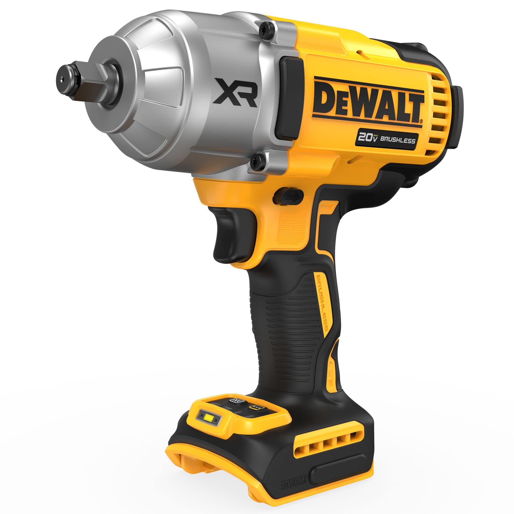 Dewalt DCF900BR 20V MAX XR Brushless High Torque Lithium-Ion 1/2 in. Cordless Impact Wrench with Hog Ring Anvil (Tool Only) (Renewed)